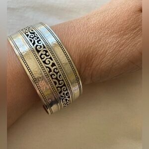 Brighton Scroll Open Design Cuff Bracelet
